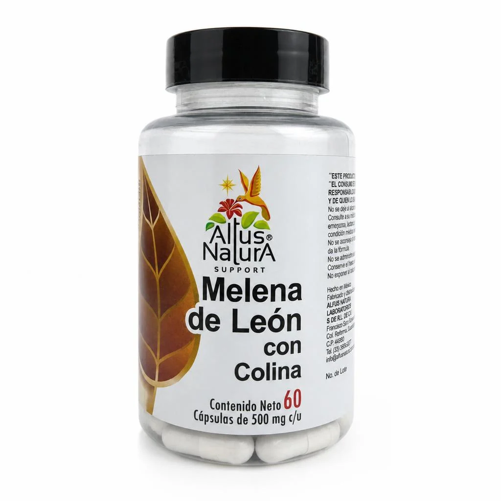 Melena de león con colina 60 capsulas.