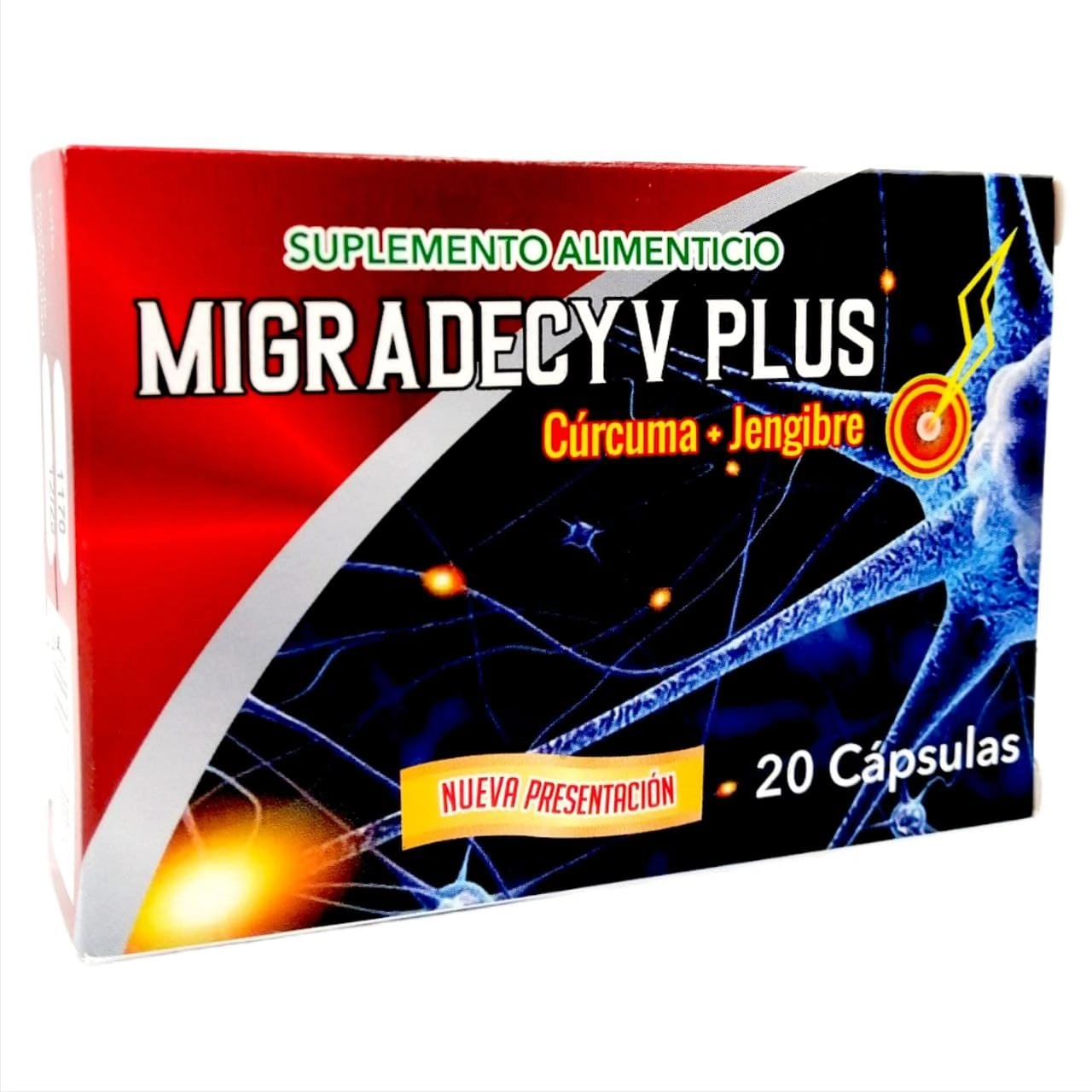 Migradecyv Plus 20 cápsulas