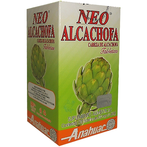 Neo alcachofa 120 tabletas 500mg