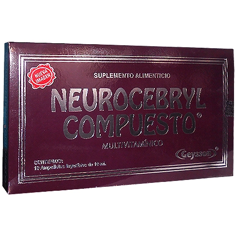 Neuro Cebryl 10 Ampolletas