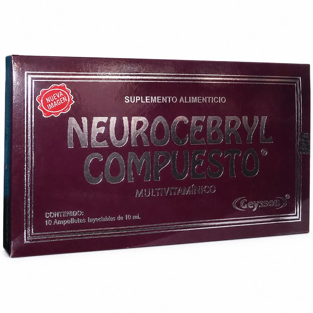 Neuro Cebryl 10 Ampolletas