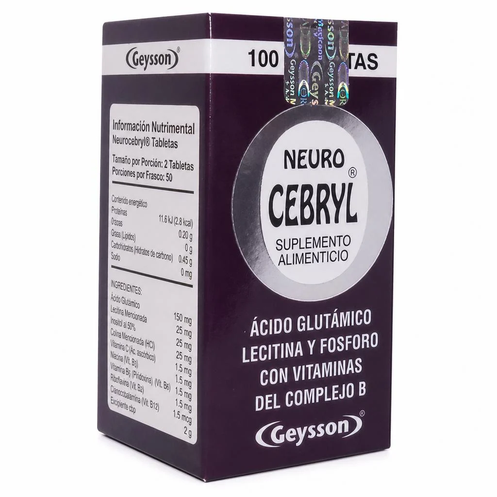 Neuro cebryl 100 tabletas