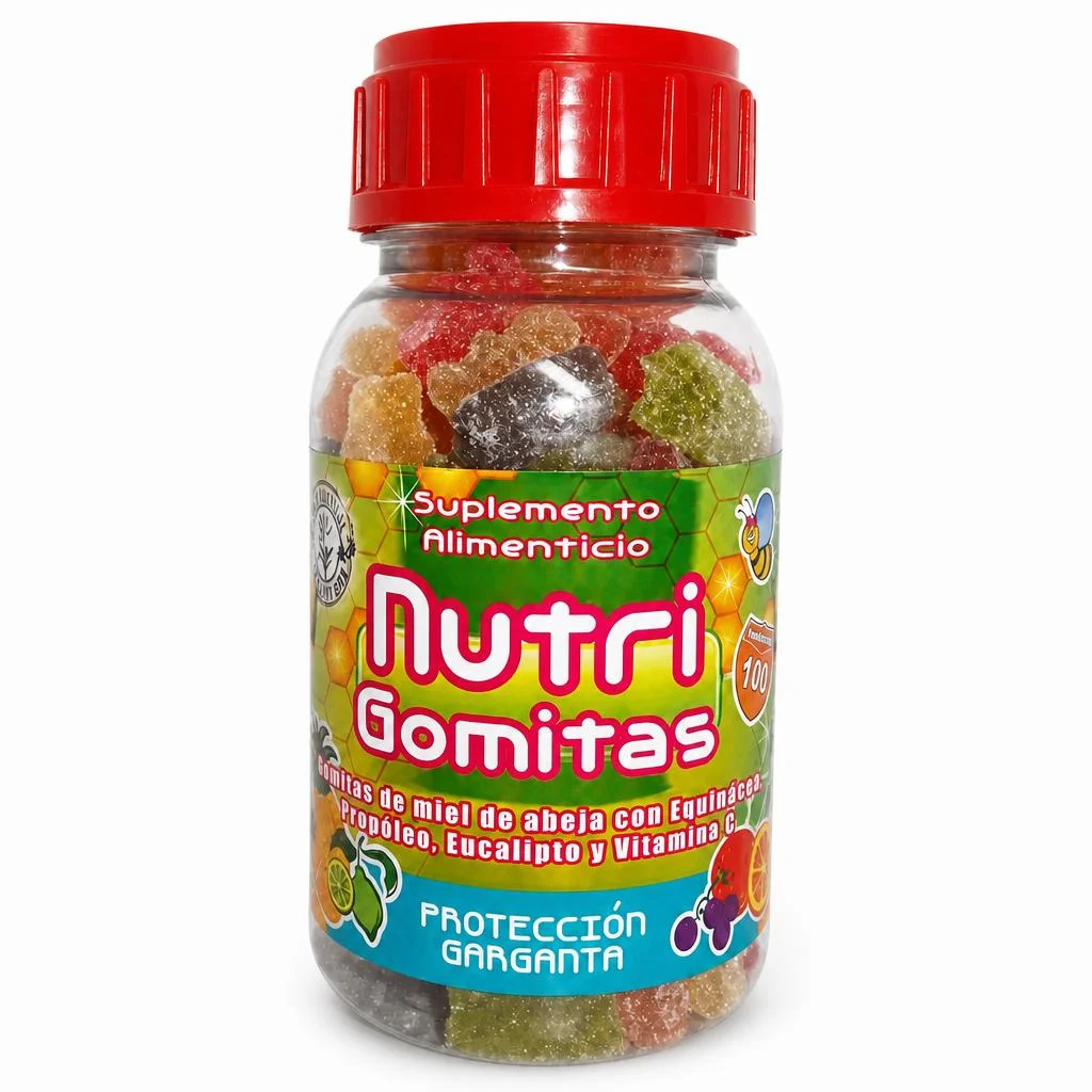 Nutri gomitas garganta 210g