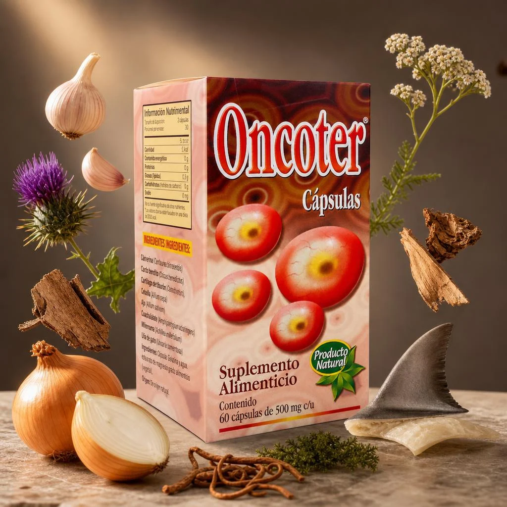 Oncoter 60 cápsulas