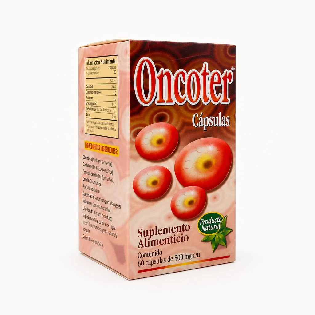 Oncoter 60 cápsulas