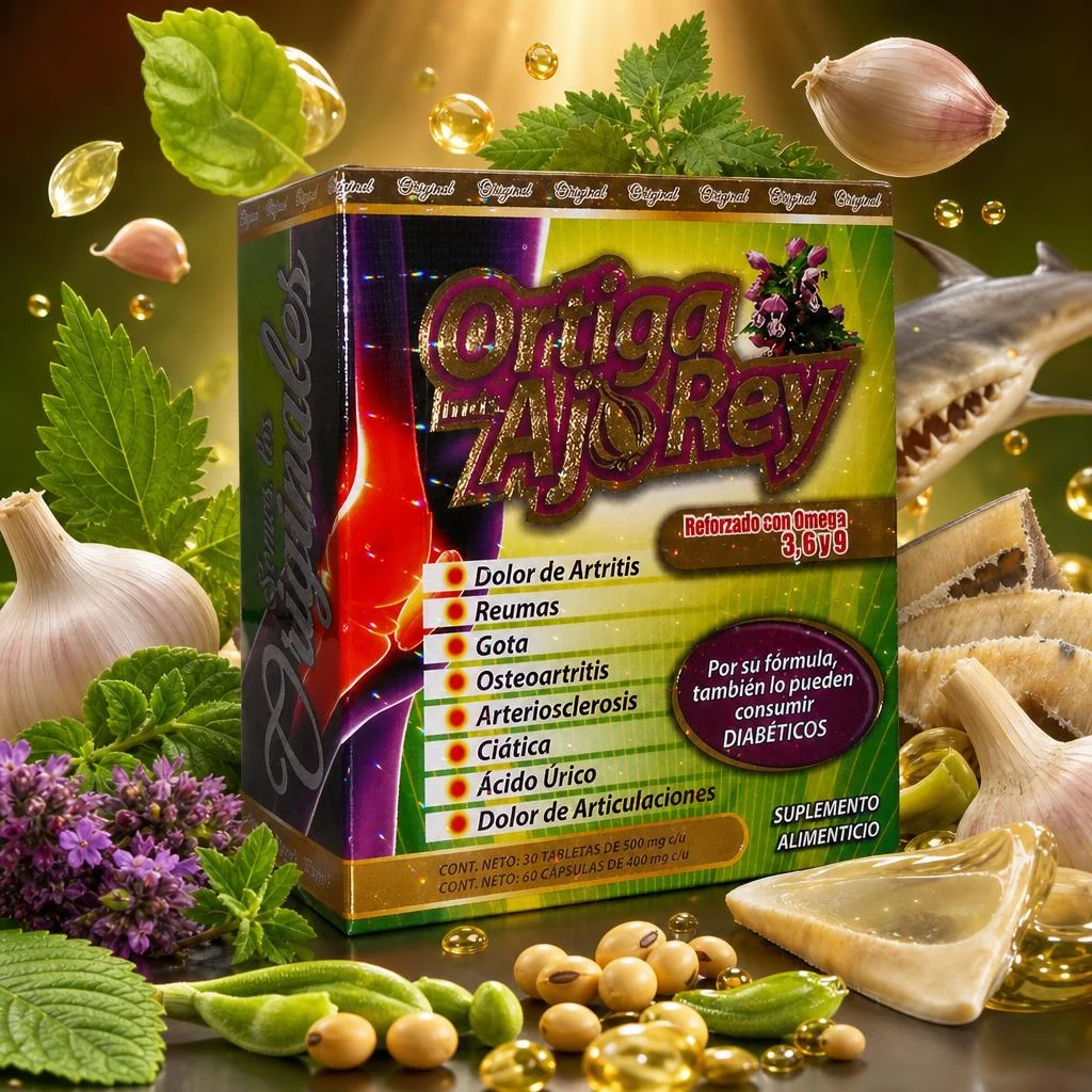 Ortiga más Ajo Rey Omega Nutrition
