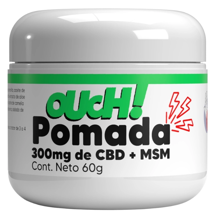 Pomada para golpes y torceduras Ouch con MSM y árnica