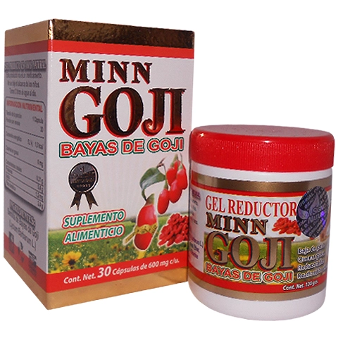 Pack bayas de goji cápsulas y gel