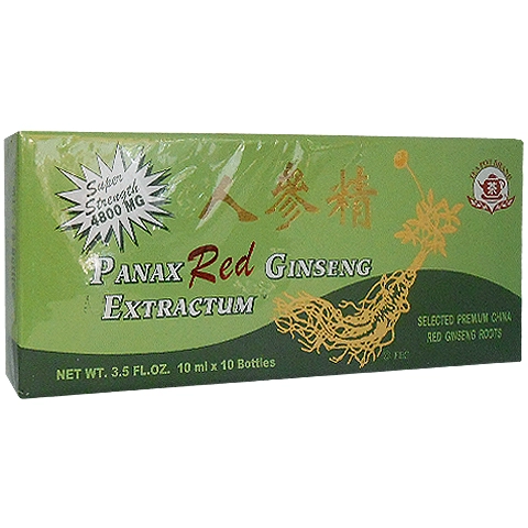 Panax red ginseng 10 ampolletas Gap