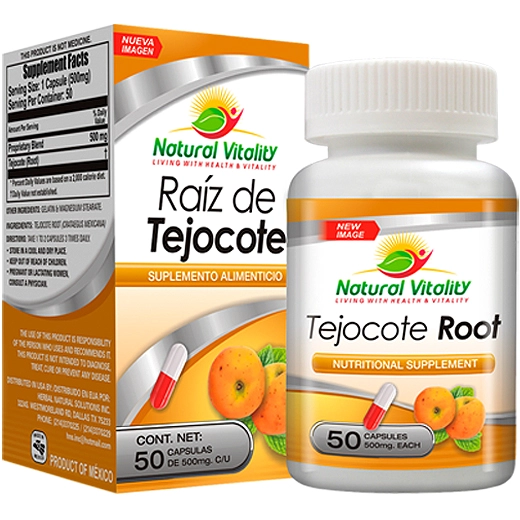 Raíz de Tejocote 50 cápsulas