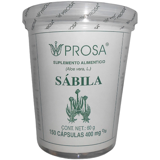 Sábila 150 cápsulas