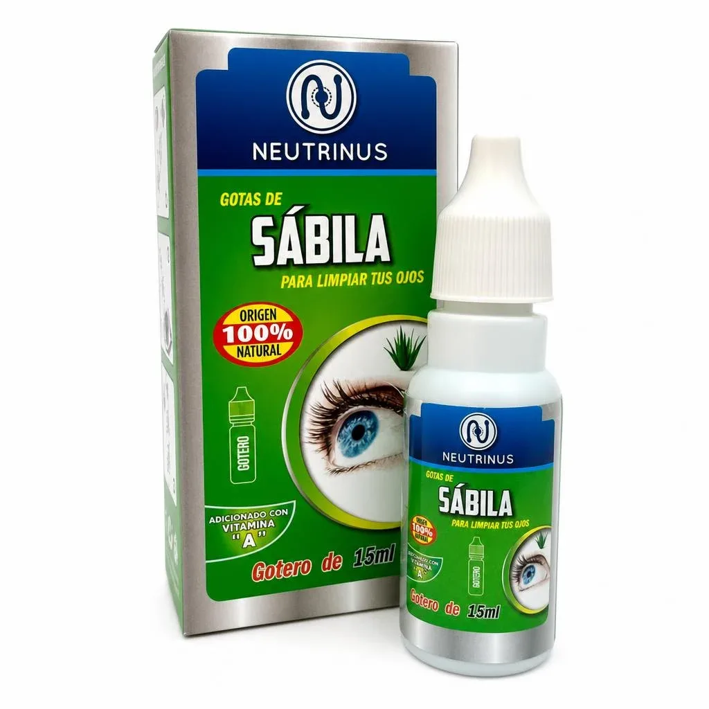 Sábila gotas para ojos 15ml