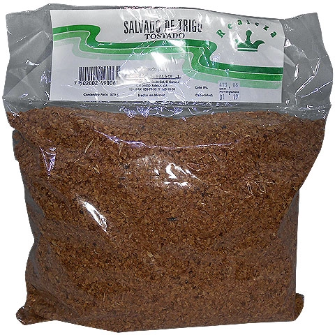 Salvado de trigo tostado 500g