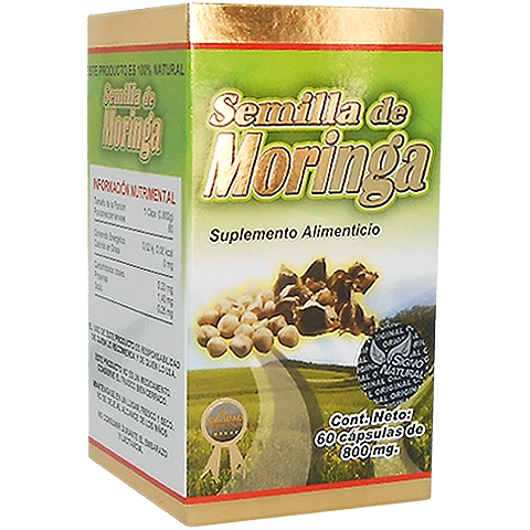 Semilla de moringa 60 cápsulas