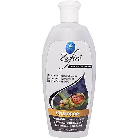 Shampoo con nogal y extracto de romero 500ml