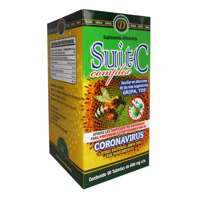 Suit C complex 200 tabletas