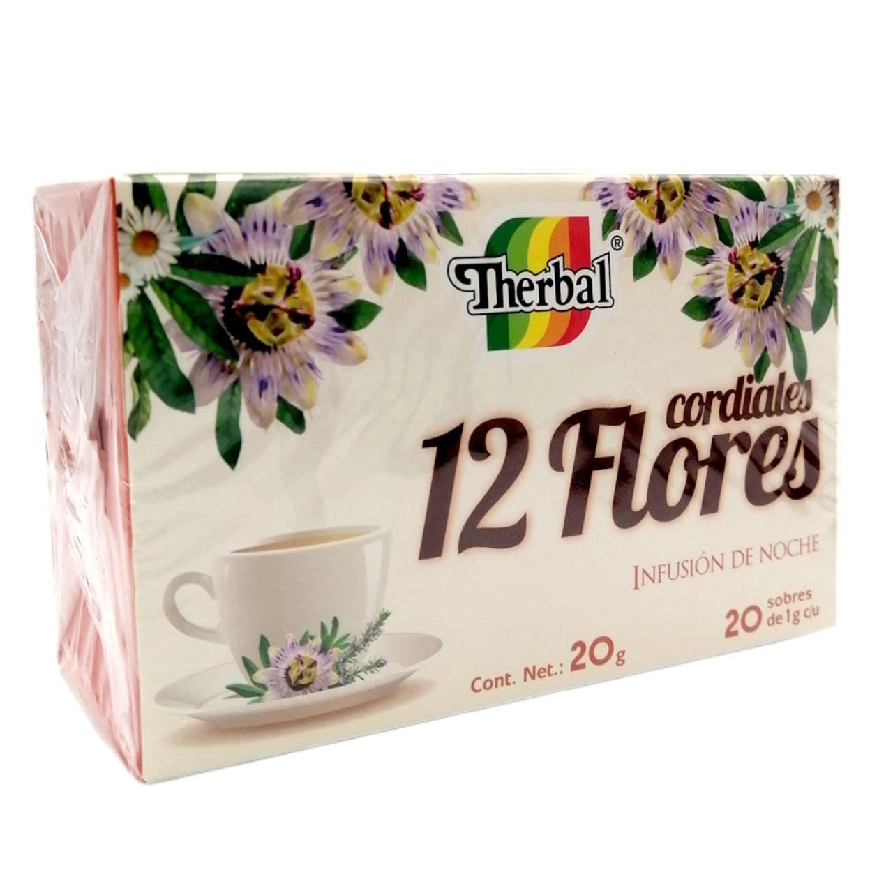 Té 12 Flores Therbal 20 sobres.
