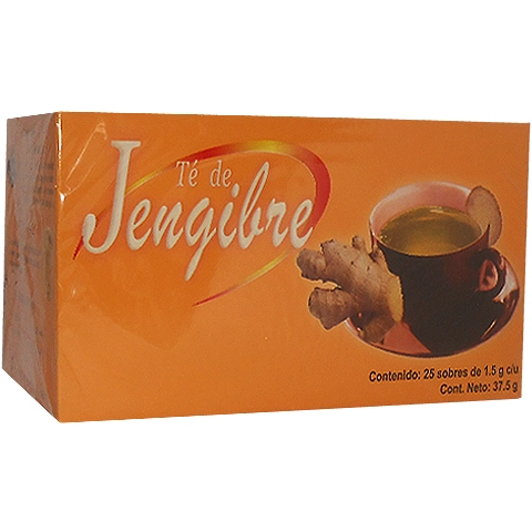 Té de jengibre 25 saquitos