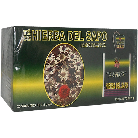 Té hierba del sapo 25 saquitos
