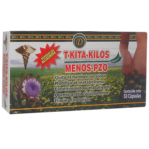 Te Kita Kilos 50 Cápsulas