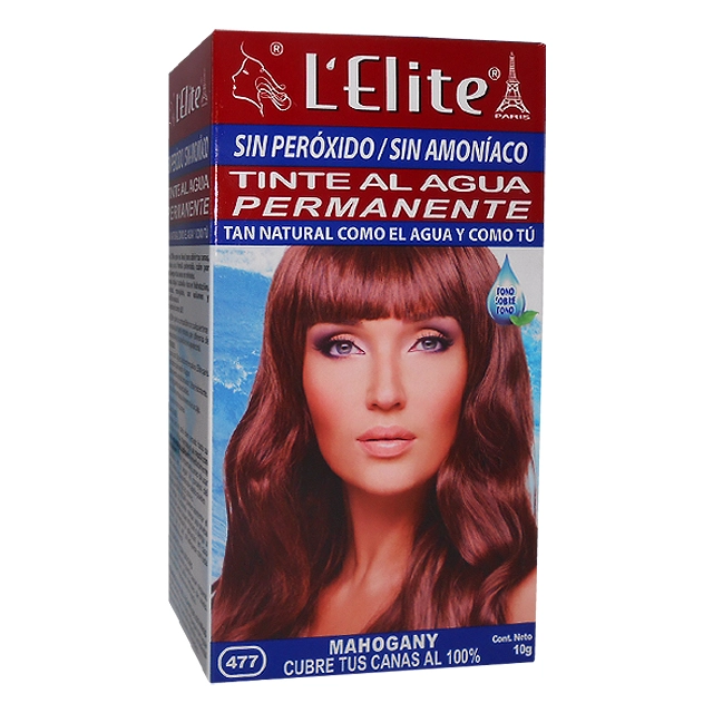 (477) Tinte al Agua Para Dama Mahogany