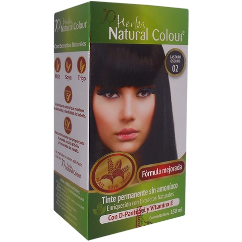 Tinte natural colour castaño oscuro 02