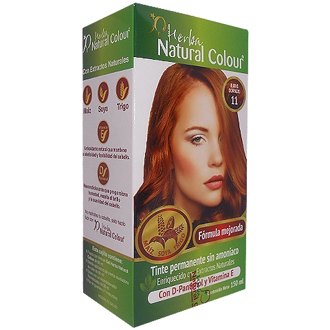 Tinte natural colour rubio dorado 11
