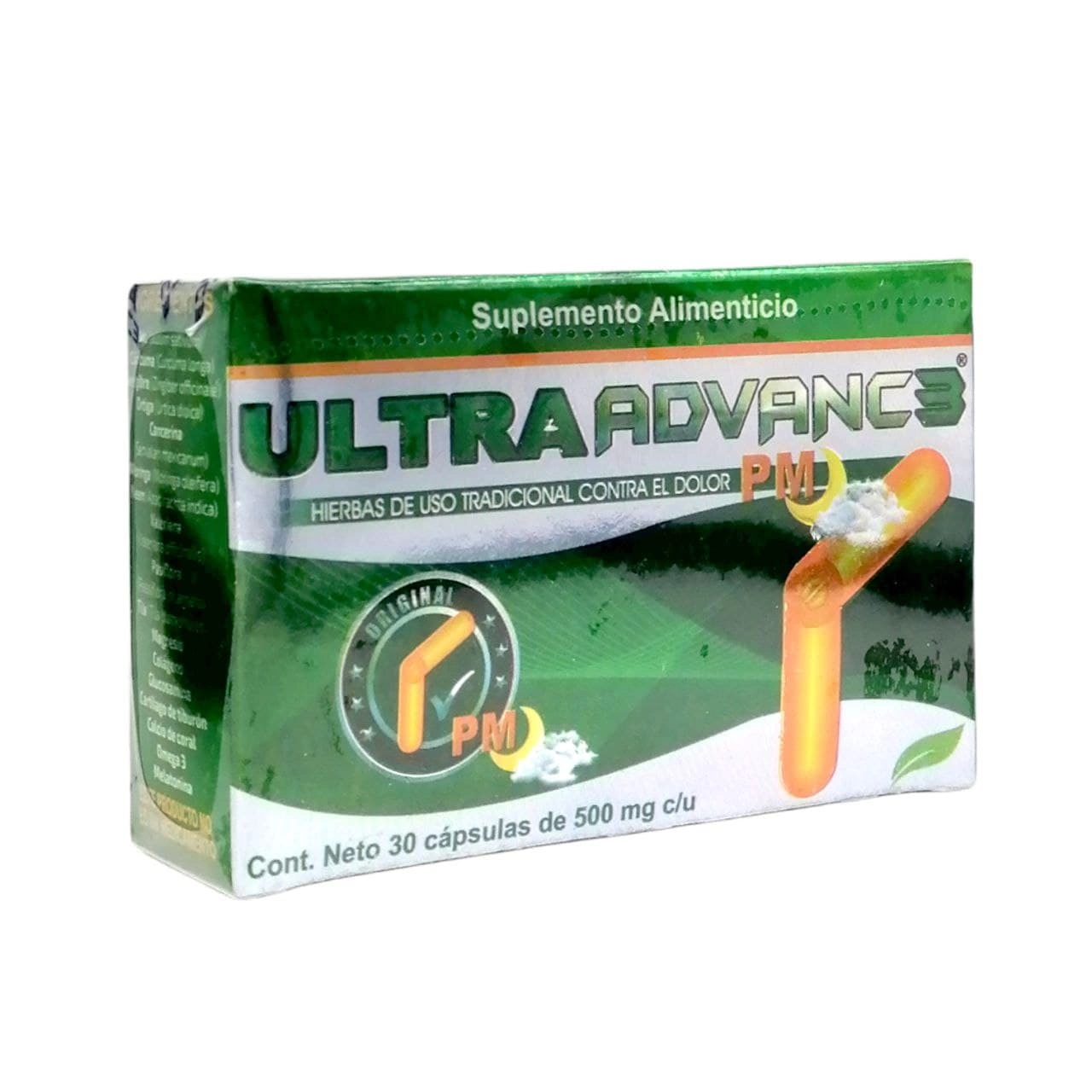 Ultra Advanc3 PM 30 capsulas 500mg