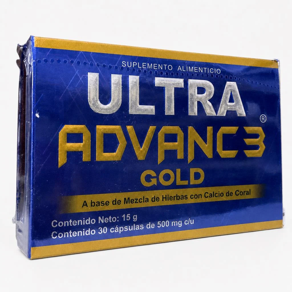 Ultra Advance Gold 30 cápsulas de 500mg