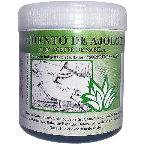 Ungüento de Ajolote con Sábila 120g