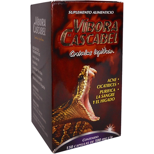Víbora de cascabel 150 cápsulas Dina